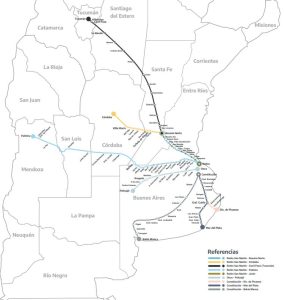 trenes argentinos larga distancia horarios